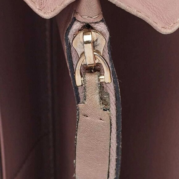 Valentino Beige Leather Rockstud Zippy Wallet - Picture 5 of 8